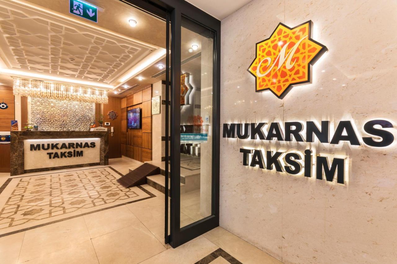 Mukarnas Taksim Hotel Istanbul Exterior foto